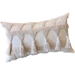 Funda de Cojín Tribu Crudo Rectangular