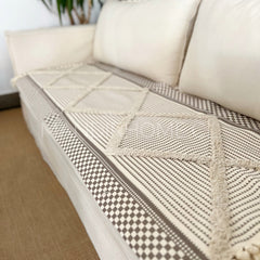 Textil Decorativo Piecera Antonia/ Alfombra Estampado Kelim Beige