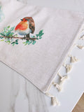 Camino de Mesa Aves Colección Lona 225x33cms