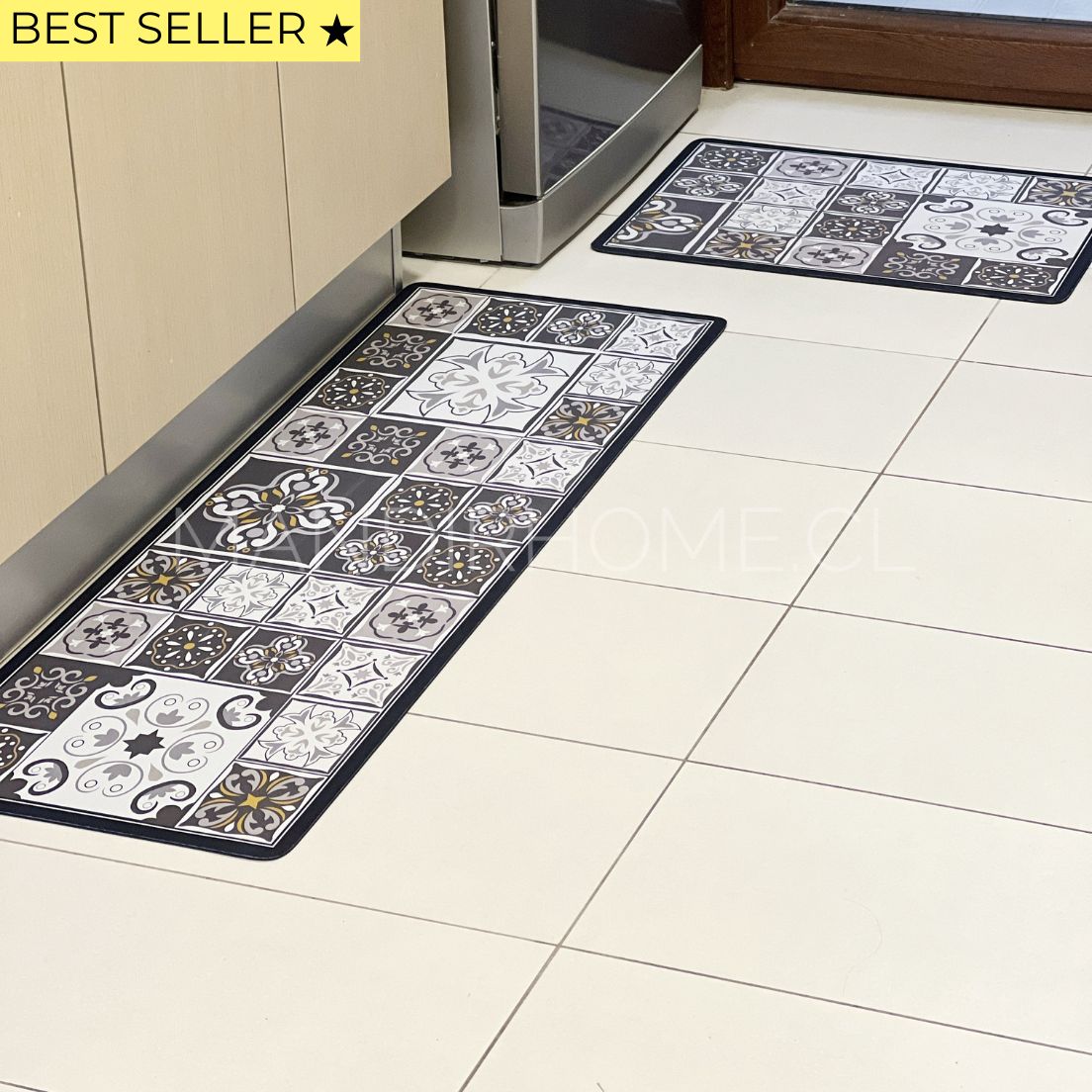 ¡Best Seller! Set Alfombras de Cocina Antideslizante y Absorbente