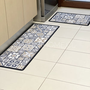 ¡NEW! Set Alfombras de Cocina Trigo Dorado Antideslizante y Absorbente