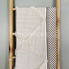 Textil Decorativo Piecera Antonia/ Alfombra Estampado Kelim Beige