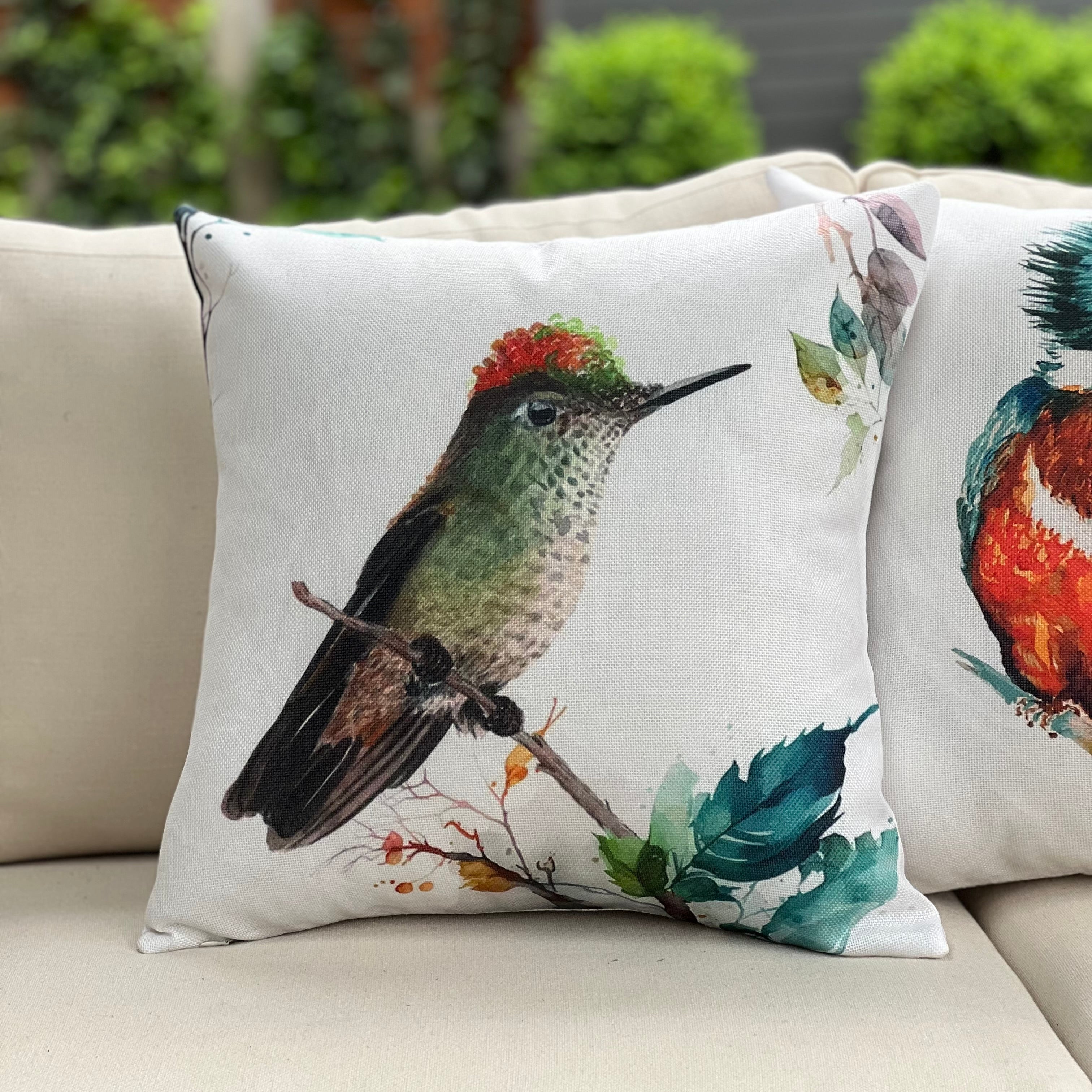 SET 3 FUNDAS ESTAMPADAS - AVES DEL BOSQUE + CUENTA GRATIS