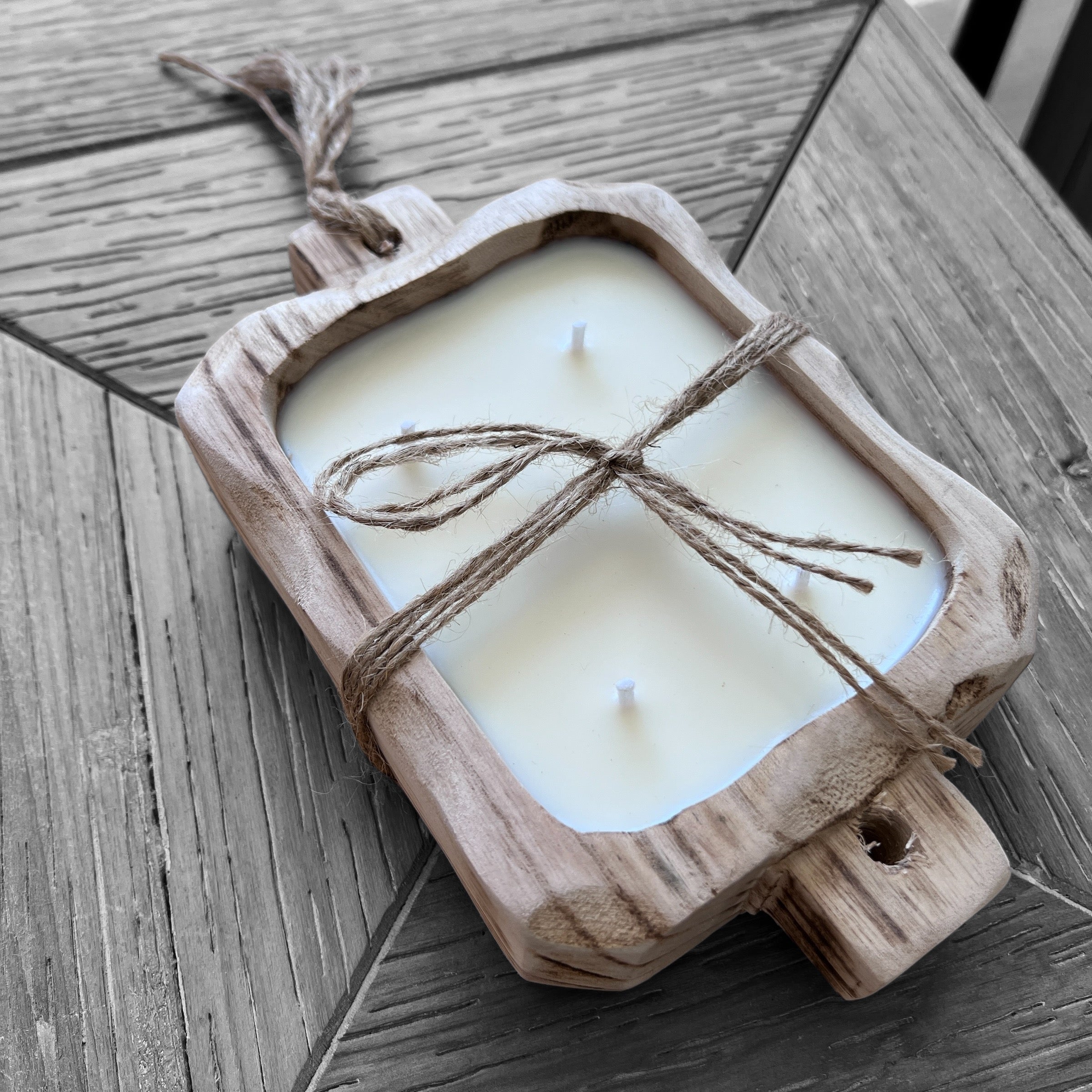 Vela de Soya Batea 4 Mechas