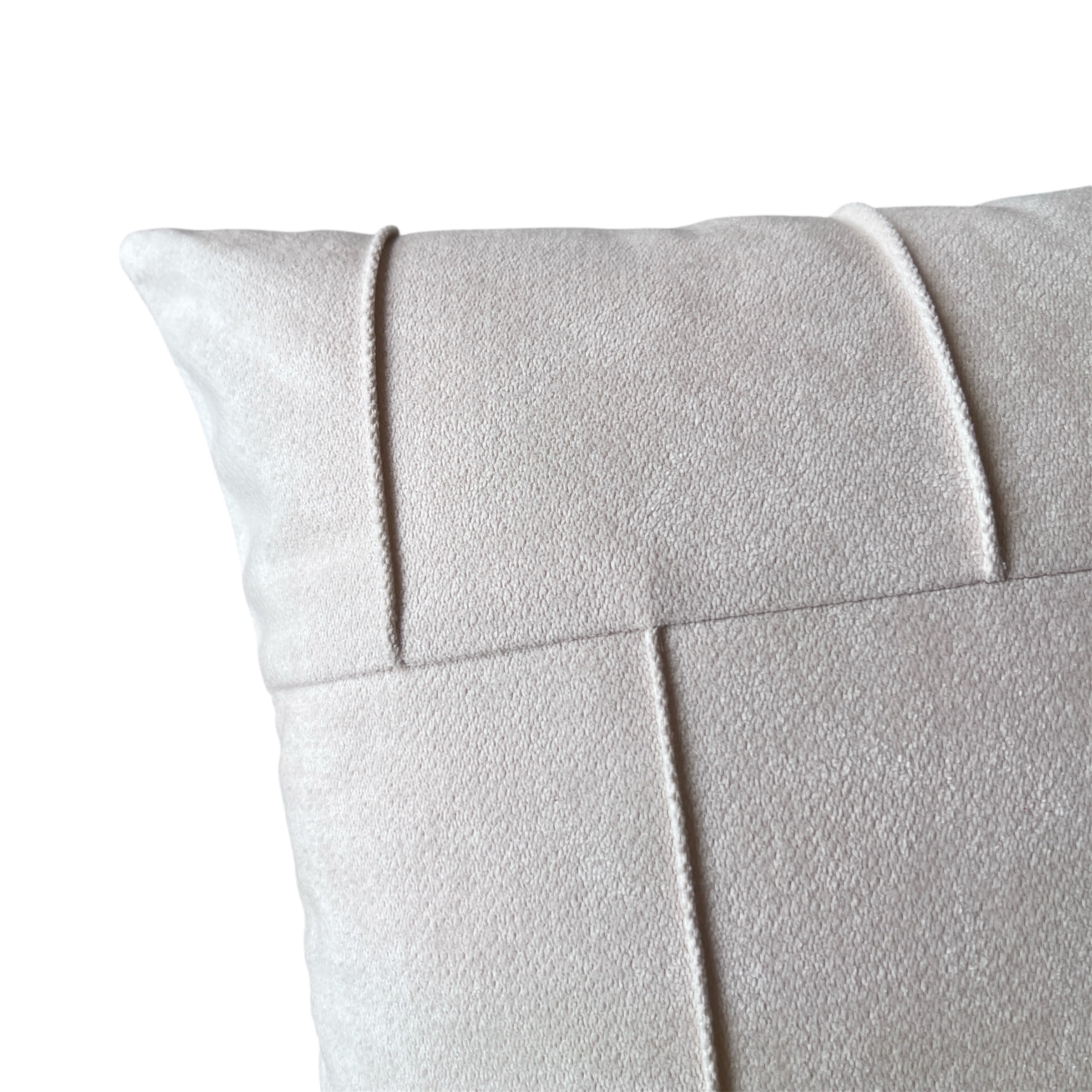 Funda de Cojín Puro Blanco Invierno Cuadrada