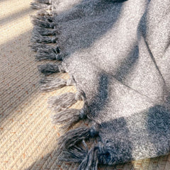 Manta Gris Nudos 205x150cms