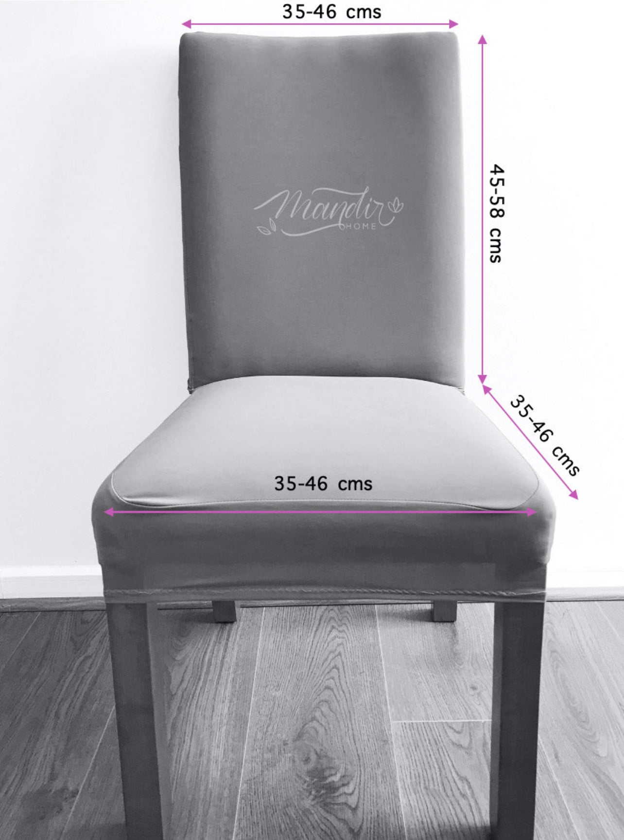 Pack 6 Fundas de Silla Turquesa/ Confección Nacional
