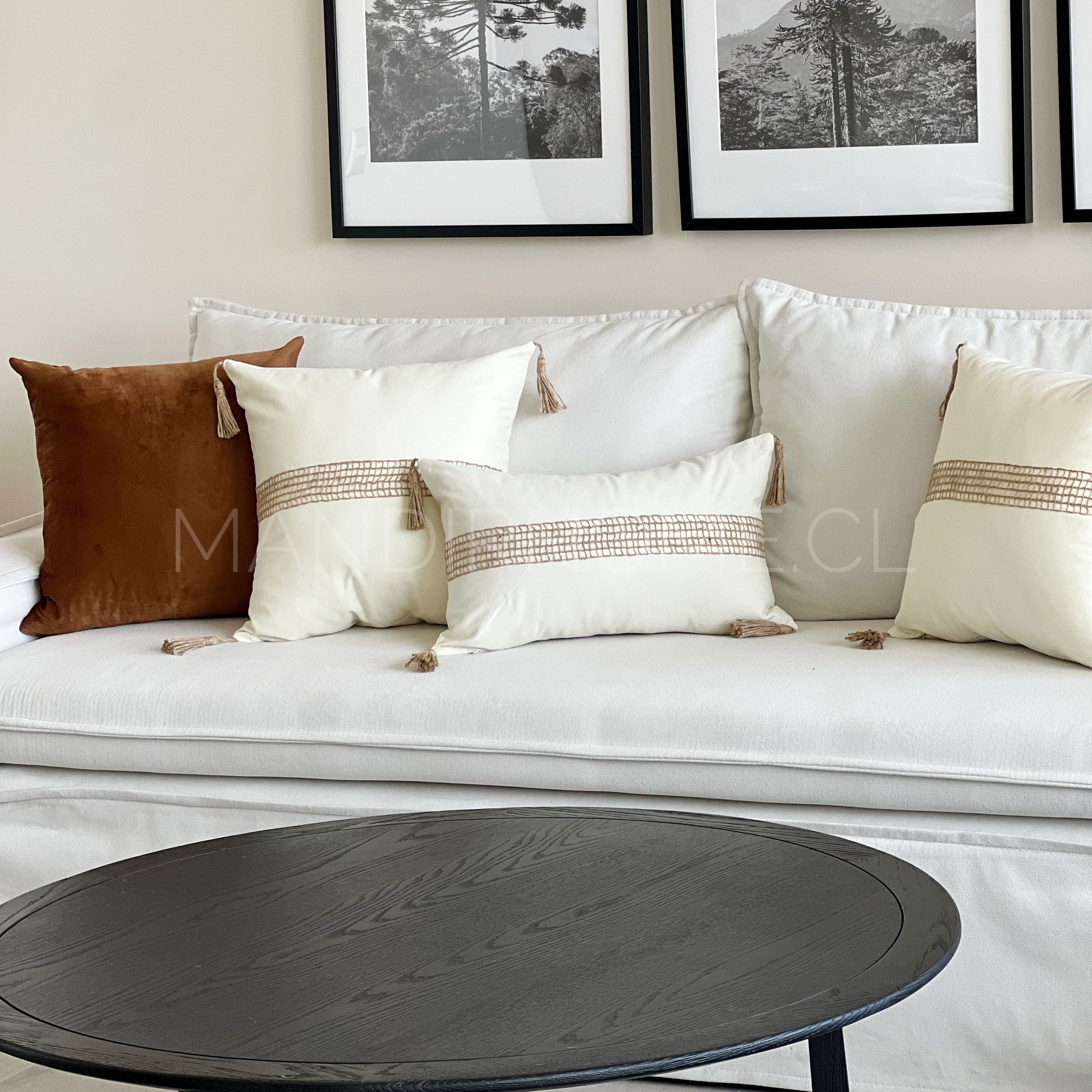 SET 5 FUNDAS PREMIUM TIERRA FRANJA + REGALO