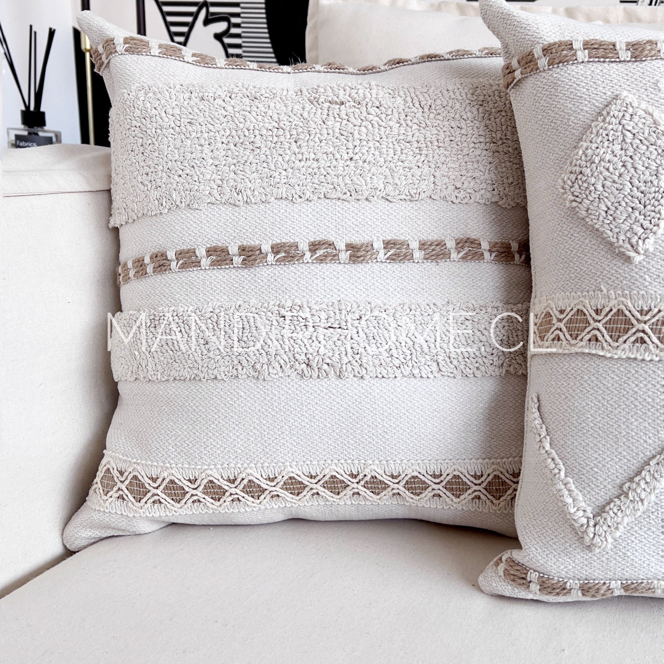 Funda de Cojín Premium Bohemia Luis Cuadrada