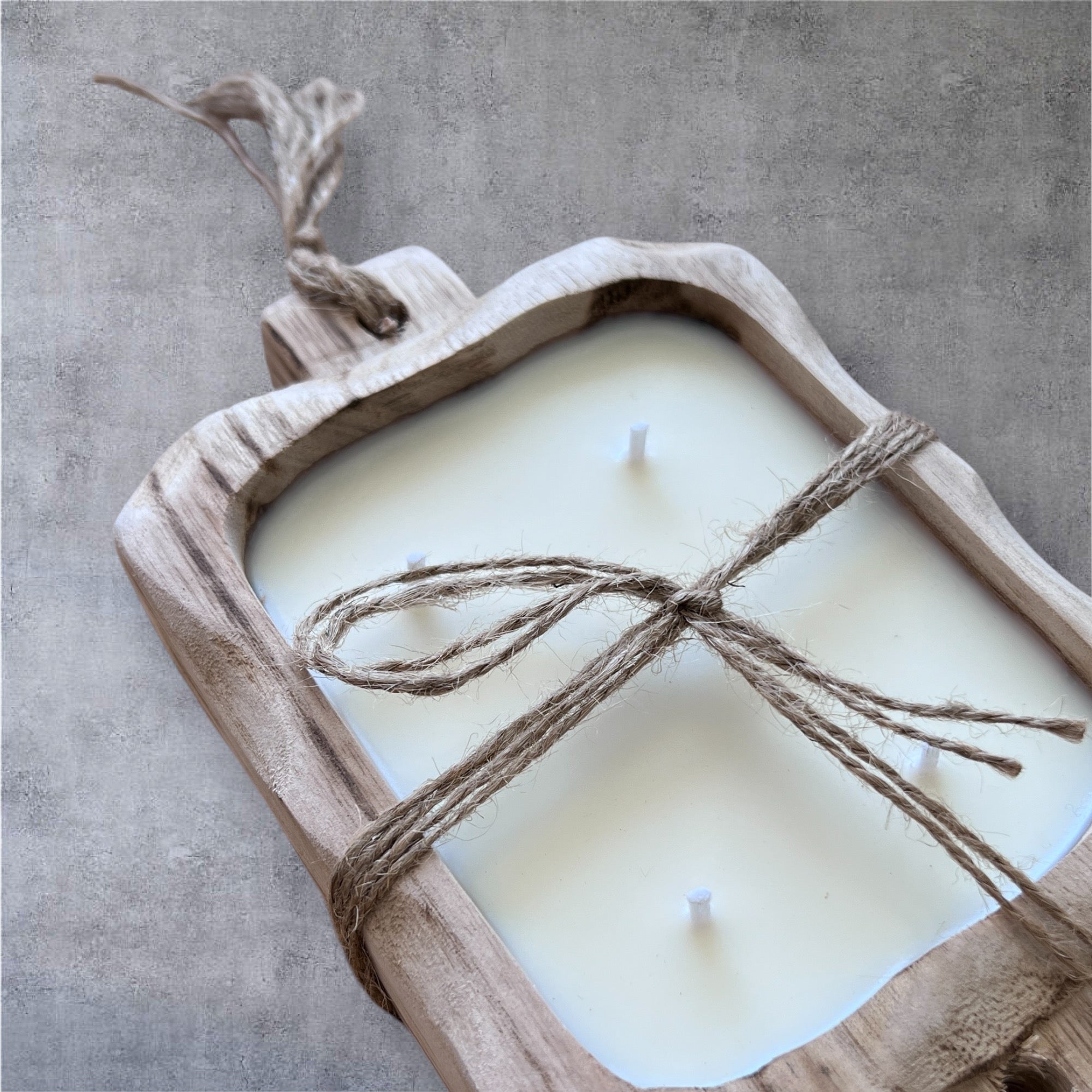 Vela de Soya Batea 4 Mechas