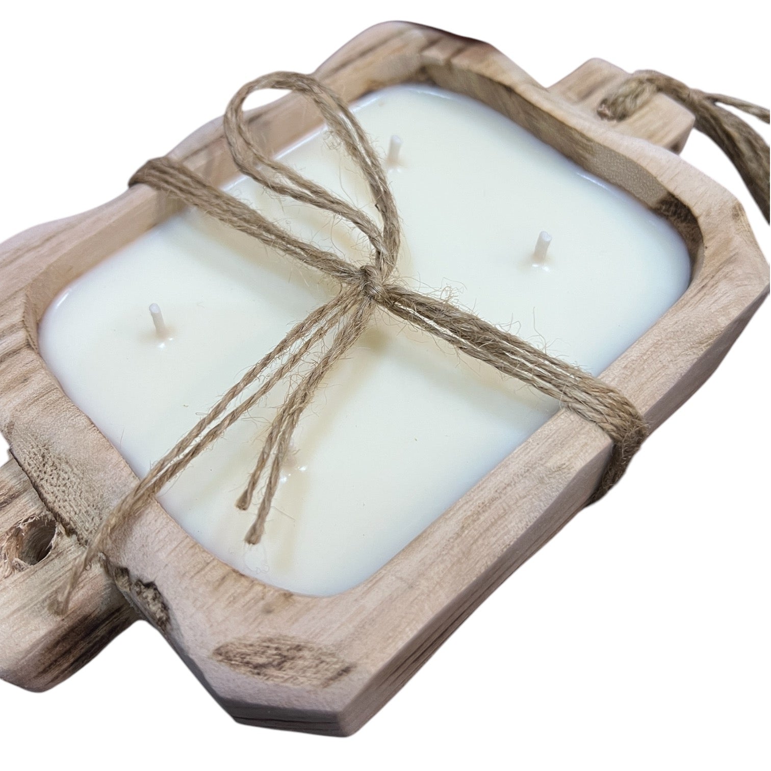 Vela de Soya Batea 4 Mechas