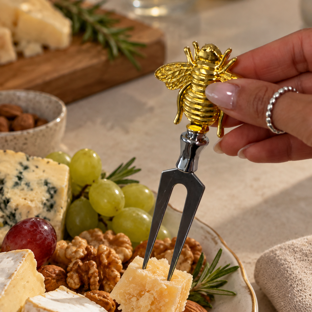Pincho para Quesos y Picoteo Abeja Dorada | Mandir Home