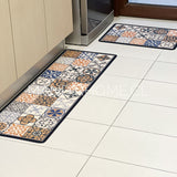 ¡NEW! Set Alfombras de Cocina Café Toscano Antideslizante y Absorbente
