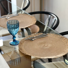 Individual Redondo Flecos Camel