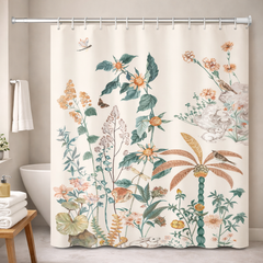Cortina de Baño Impermeable 180x180 | Exótica