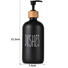 Set dispensador jabón y lavalozas monocromático + bandeja