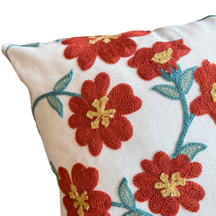 Funda de Cojín Bordado Floripa 2 45x45cms