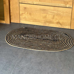 Limpiapiés Yute y Trapillo 80x50cms