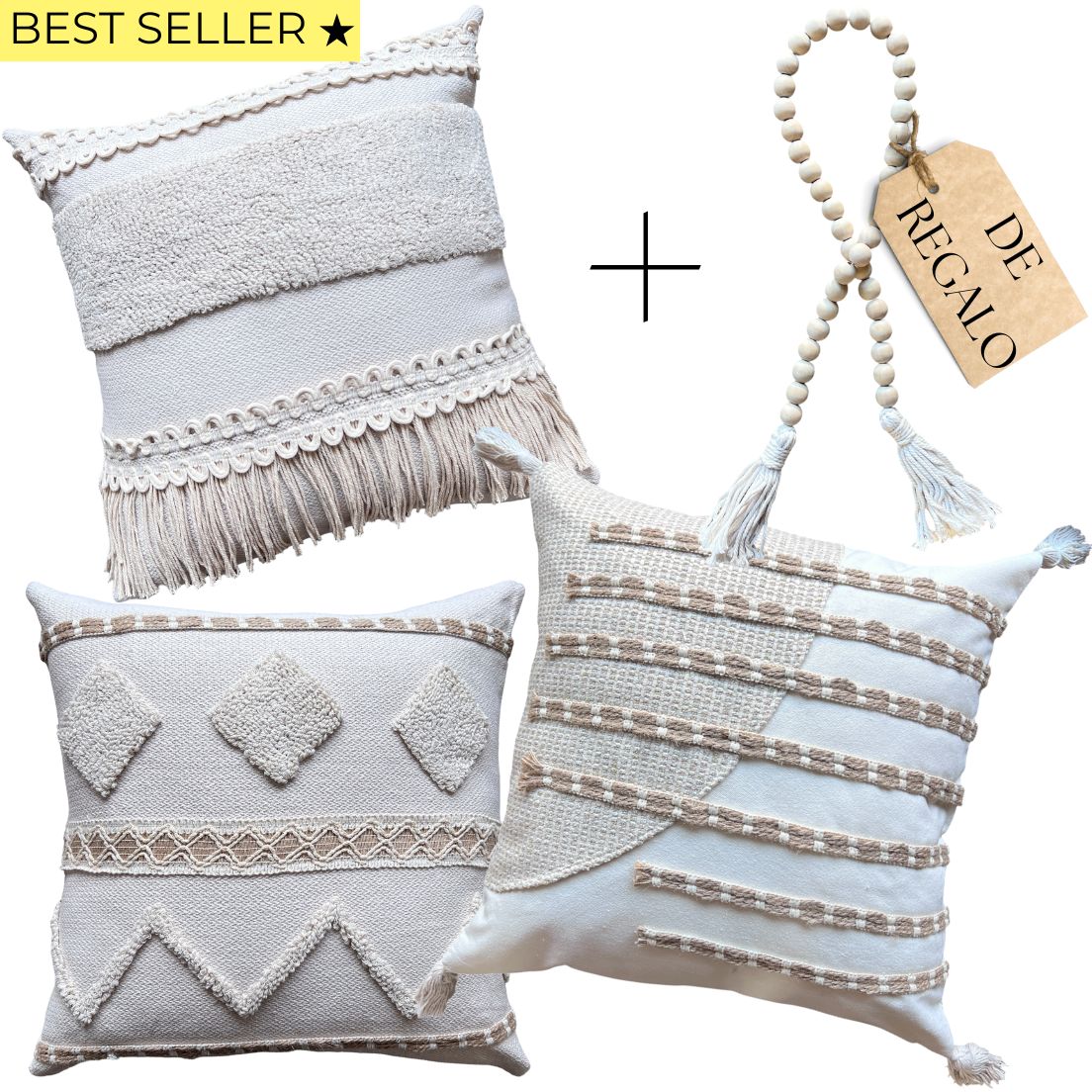 REGALO+ SET 3 FUNDAS HUGO, PACO Y CALMA PREMIUM