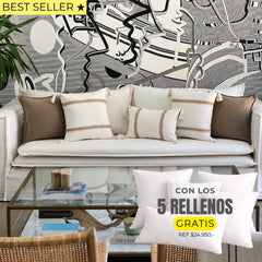 5 FUNDAS PREMIUM BALI + RELLENOS