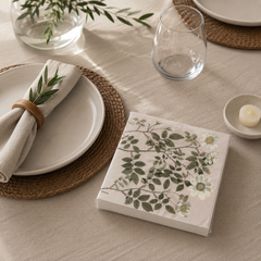 Servilletas Premium Papel · Salvia· 20 unidades