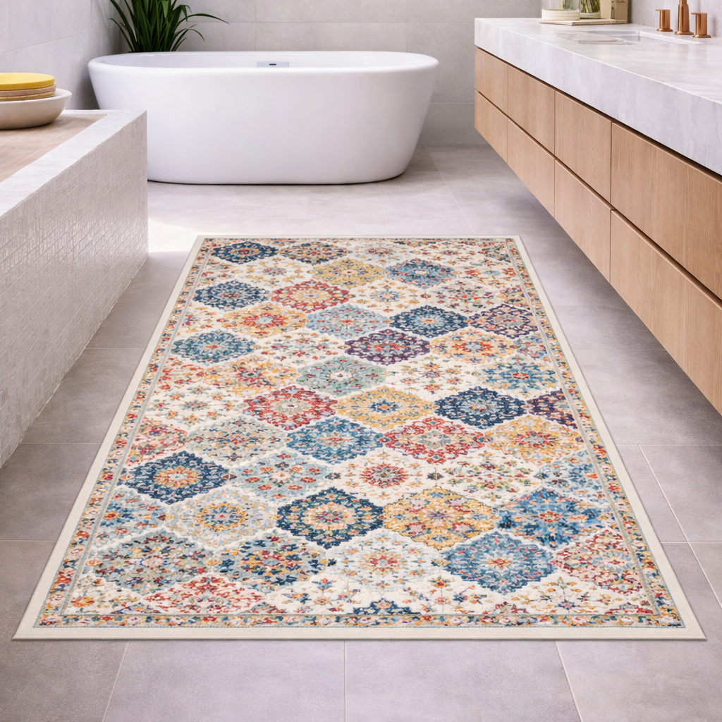 Alfombra Vinílica Baktiar 100X70cms