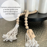 COMBO FUNDAS FRANJA TEJIDA + REGALO