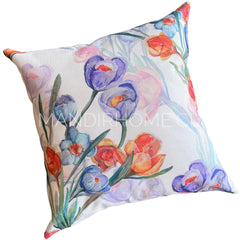 ¡Queda 1! Funda de Cojín Estampada Morado 2 Cuadrada