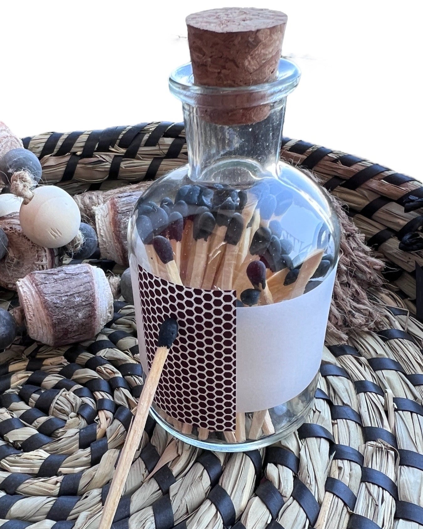 Botella Fósforos XL Negro