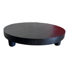 Bandeja Alzador Madera Negra 25x6 cms
