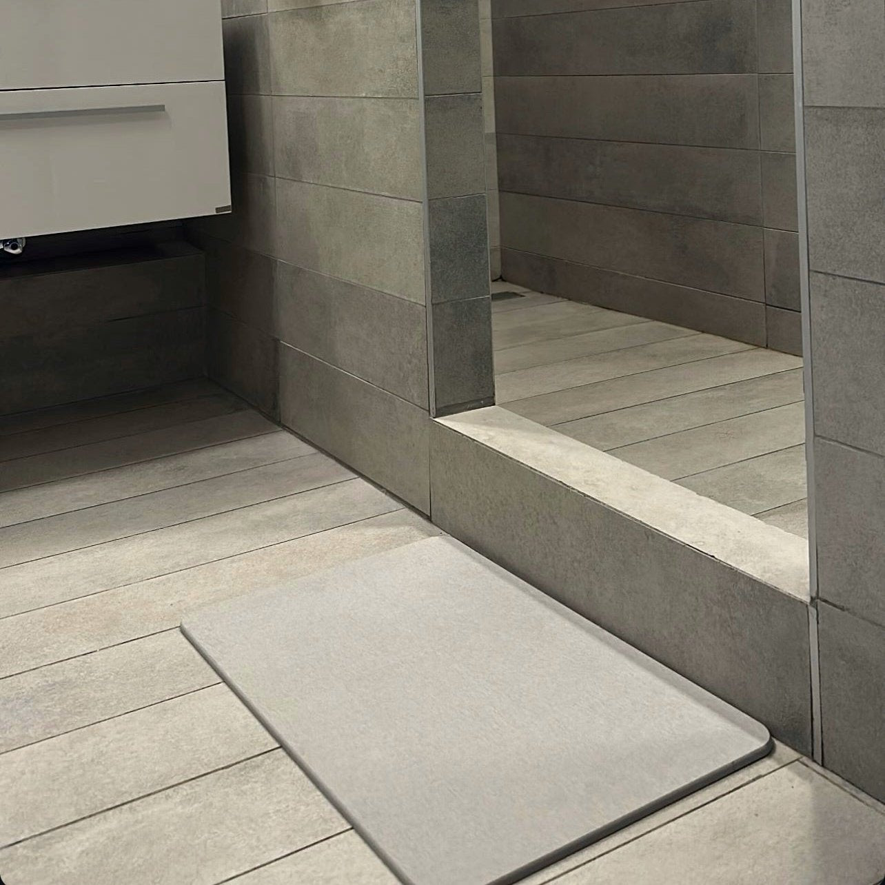 Piso Antibacterial Secado Ultra Rápido Original Diatomitas 60x40cms