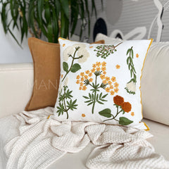 Funda de Cojín Bordada Bariloche 45x45cms