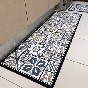 ¡NEW! Set Alfombras de Cocina Trigo Dorado Antideslizante y Absorbente