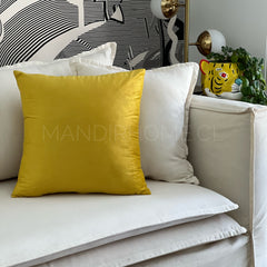 2X1 COMBOS TERCIOPELO AMARILLO 45X45cms - Mandir Home