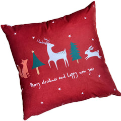 ¡Quedan 1! Funda cojín estampado NAVIDAD conejito