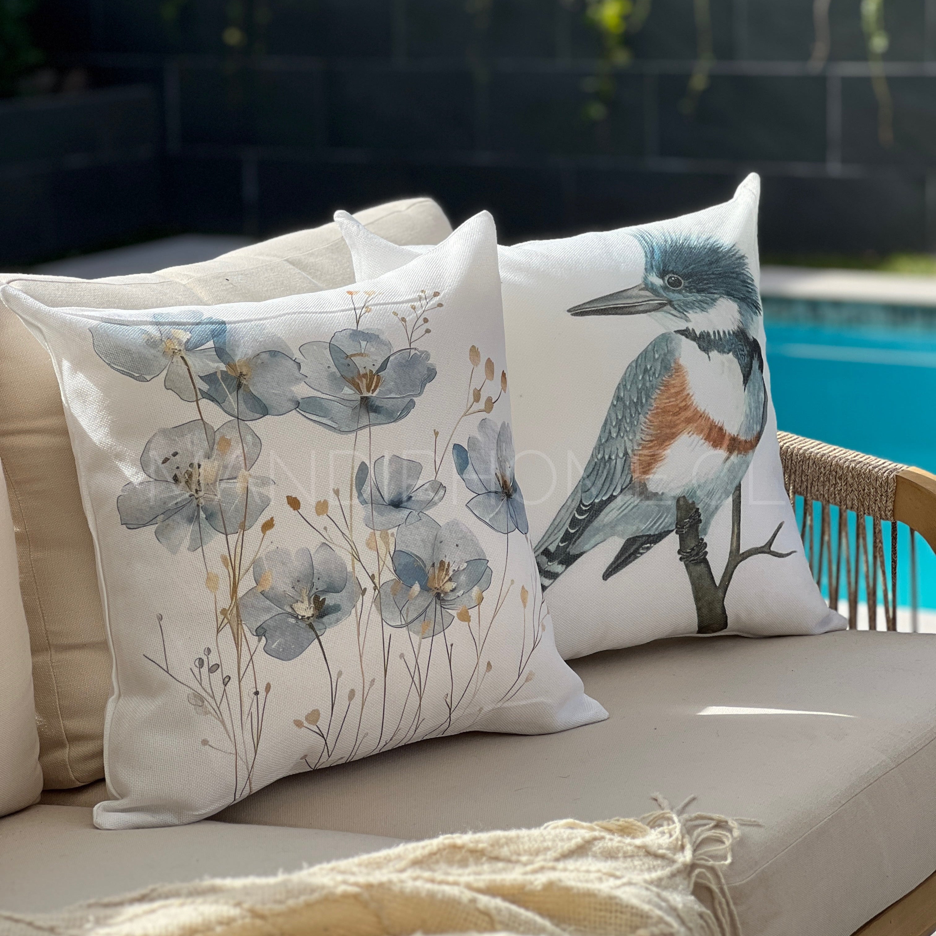 SET 2 FUNDAS ESTAMPADAS - BOTÁNICO 1 + REGALO