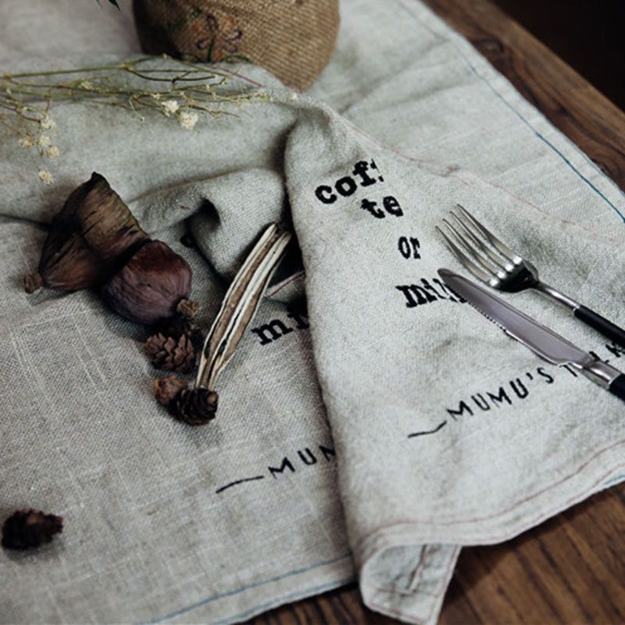 Paño Cocina Arpillera 58x43cms