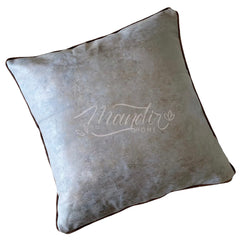 ¡Queda 1! Funda Cojín Eco Cuero Azul