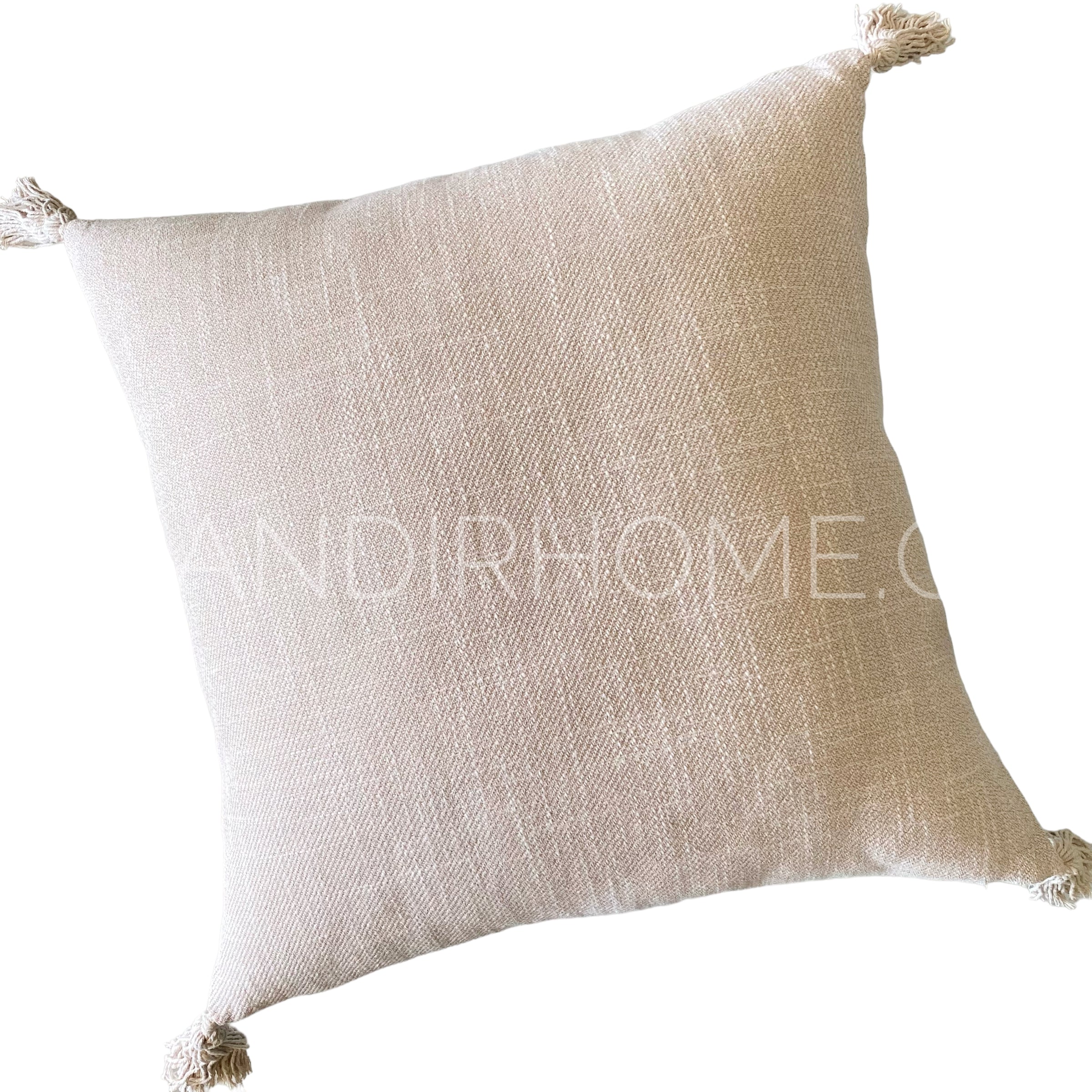 Funda de Cojín Simple Crudo Cuadrada