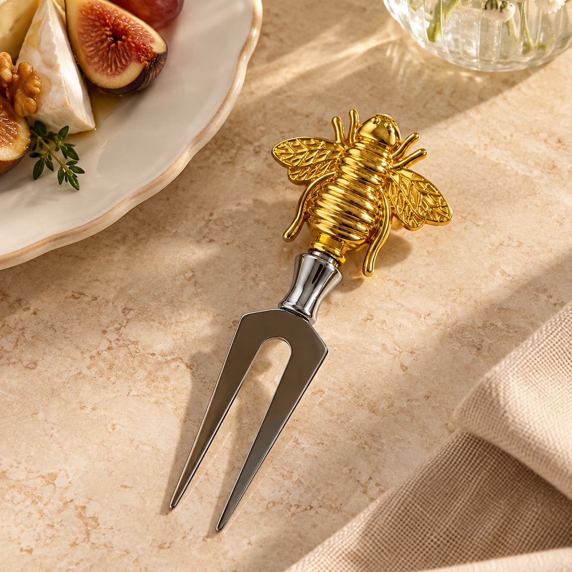 Pincho para Quesos y Picoteo Abeja Dorada | Mandir Home