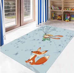 Alfombra Vinílica Vamos Zorro 110x140cms/ A PEDIDO