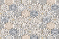 Alfombra Vinílica Baldosa Griega 220x140cms/ A PEDIDO