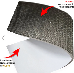 Alfombra Vinílica Oso Marinero 110x140cms/ A PEDIDO