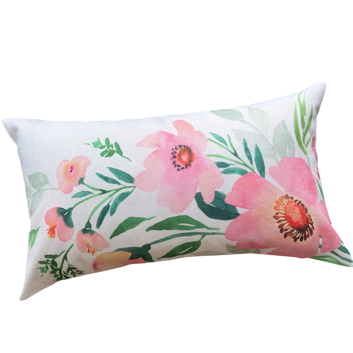 Fundas de Cojín Estampadas Flores Rectangular Interior y Exterior | Mandir Home