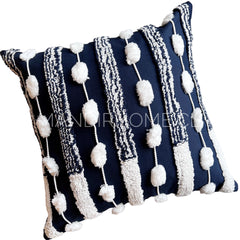 Funda Bohemia Azul Constanza Cuadrada 45x45cms