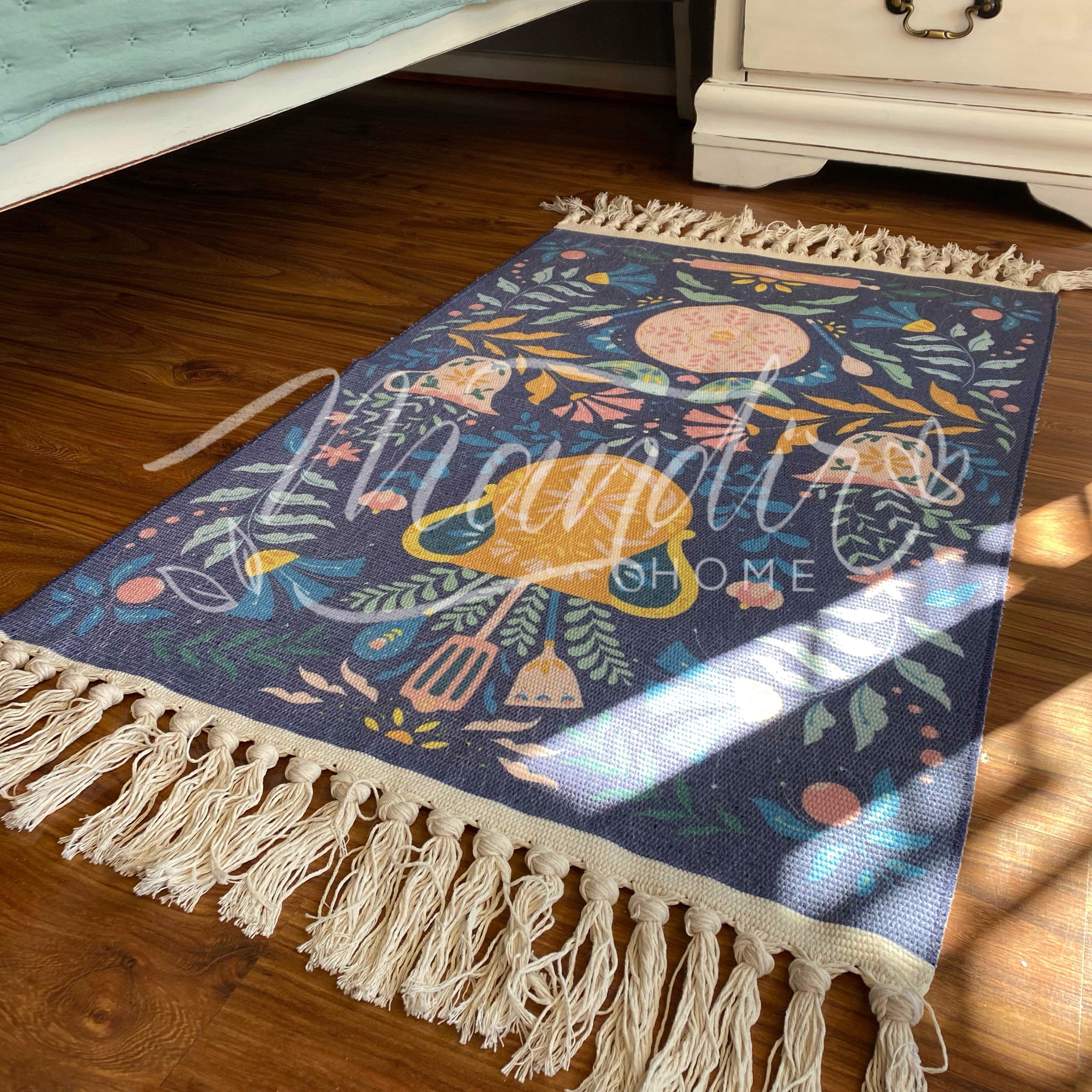 Alfombra Bajada Rectangular Estampado Magia 100x60cms