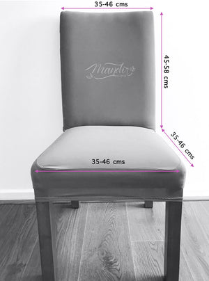 Funda de Silla Gris/ Confección Nacional