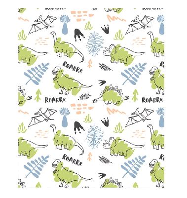 Alfombra Vinílica Dino Aventura 140x160cms/ A PEDIDO