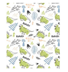 Alfombra Vinílica Dino Aventura 140x160cms/ A PEDIDO