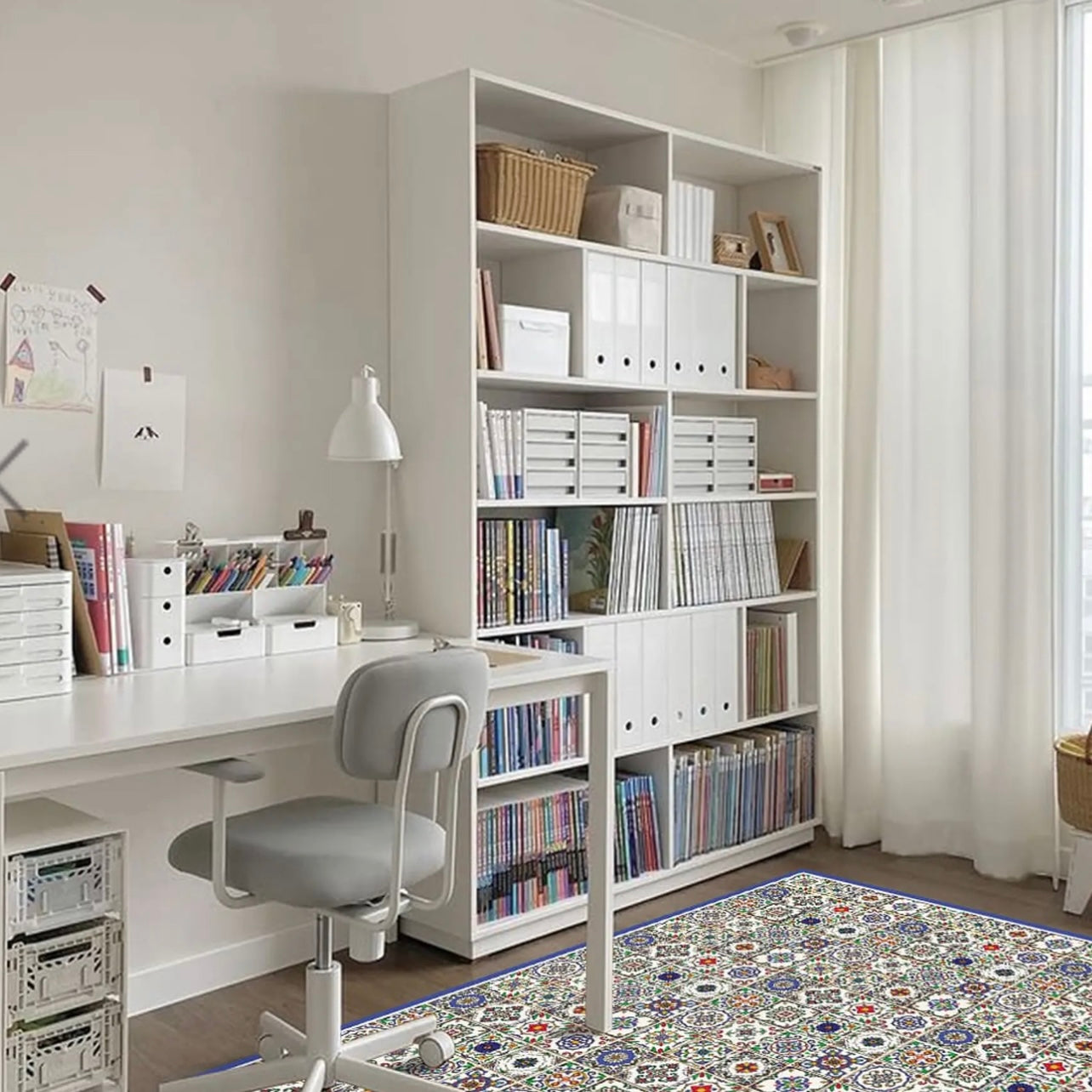 Alfombra Vinílica Azulejo Española 220x140cms/ A PEDIDO